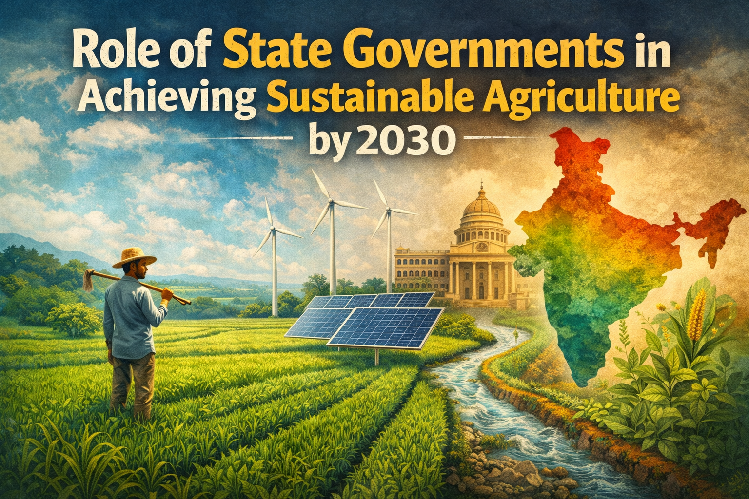 Role of State Governments in Achieving Sustainable Agriculture by 2030