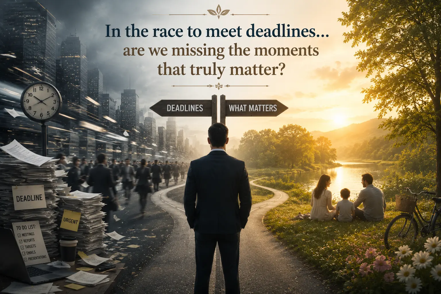 In the race to meet deadlines