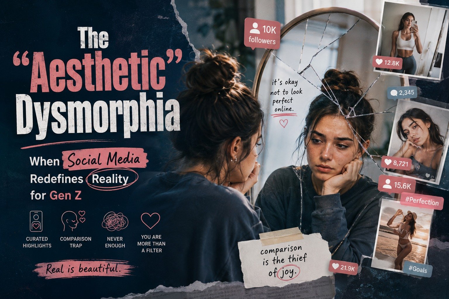 The “Aesthetic” Dysmorphia: When SocialMedia Redefines Reality for Gen Z