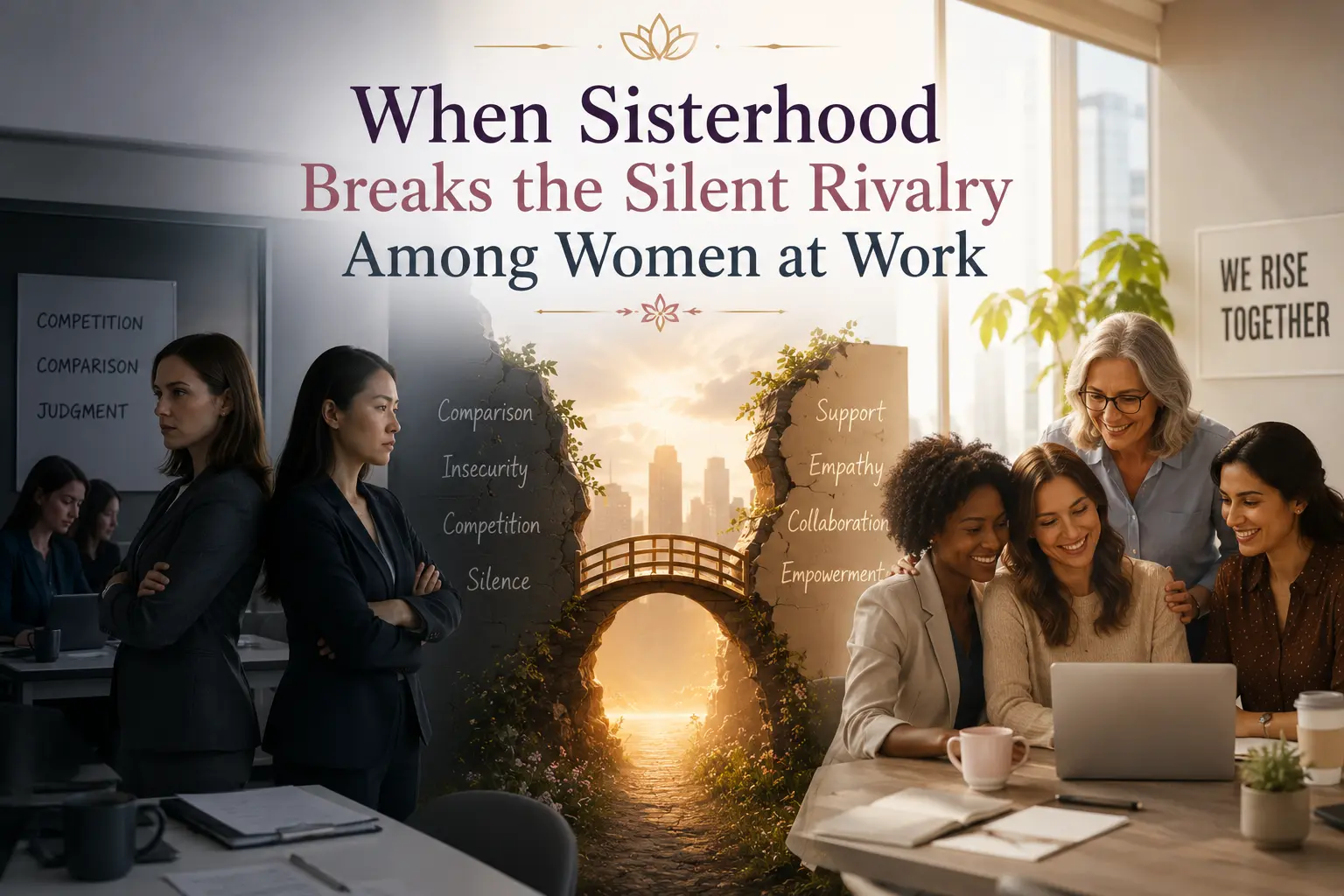 When Sisterhood Breaks the Silent Rivalry Among Women at Work